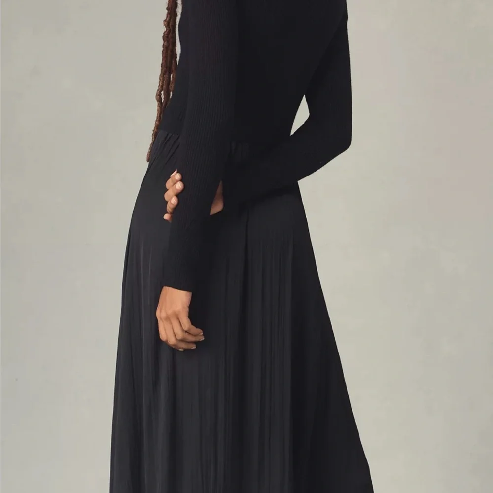 EUC Anthropologie Thea High-Neck Mock neck Maxi Dress - Picture 2 of 15